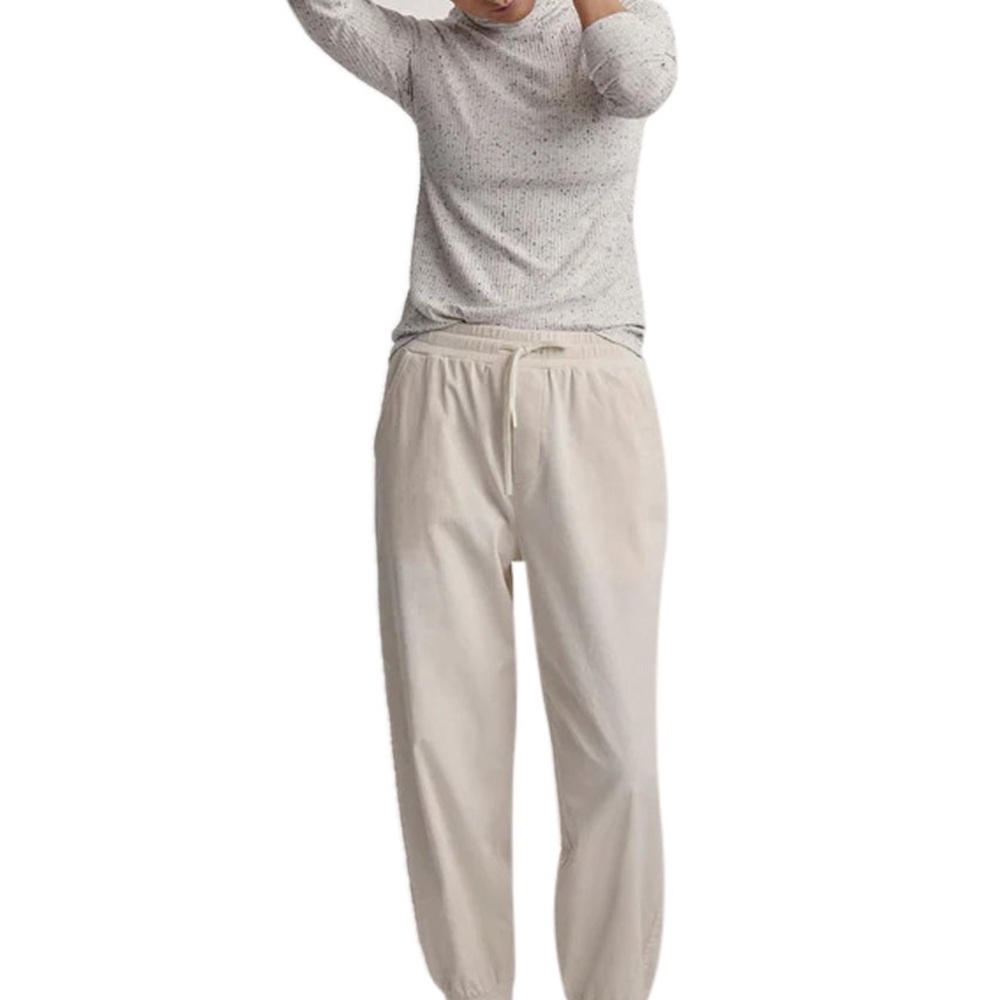 Varley Celita Joggers Pant 27.5 Cream size small